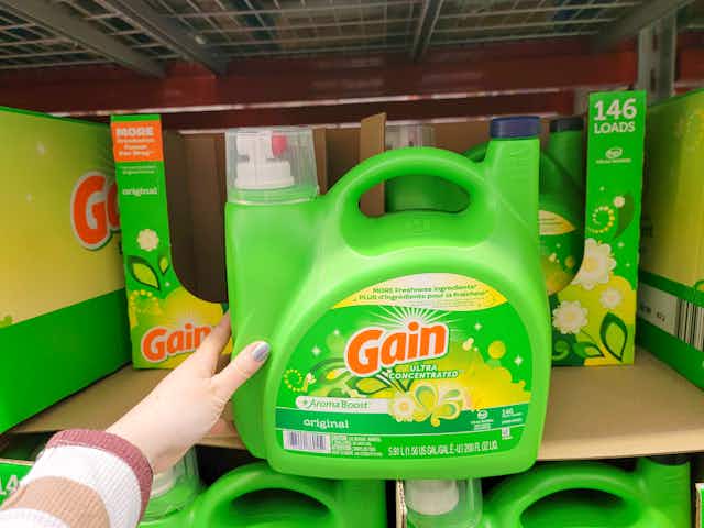 Gain and Tide Detergents, as Low as $10.55 With Amazon Coupons and Credits card image