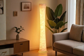Lifestyle image of a Sunmory Floor Lamp in home setting