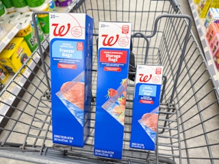walgreens brand storage bags