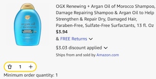 OGX Argan Oil Shampoo