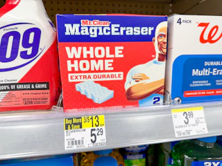 mr. clean erasers walgreens