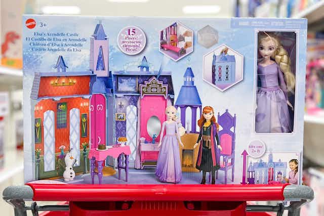 Disney Frozen Elsa Castle, Only $34.19 at Target (Reg. $59.99) card image