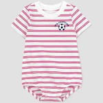Baby Striped USA Bubble Romper