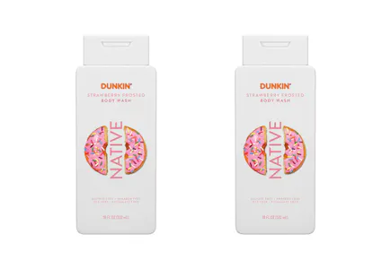 2 Native Dunkin' Body Washes