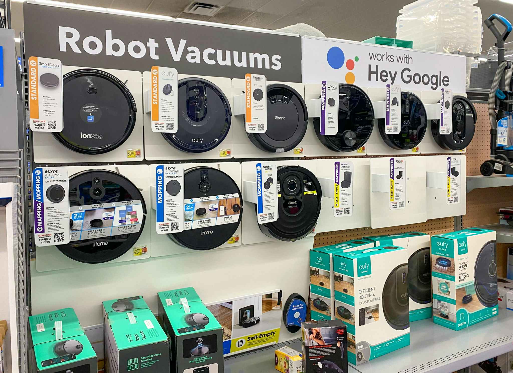 $50 Spot Cleaner, $50 Upright Vac, $69 Robot Vac at Walmart (Will Sell Out)