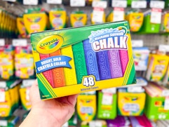 Crayola Washable Sidewalk Chalk, as Low as $2 at Target card image