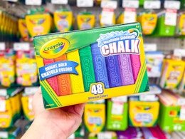 Crayola Washable Sidewalk Chalk, as Low as $2 at Target card image