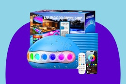 LED Pool Lights With App Control and Music Sync, Only $14.99 on Amazon card image