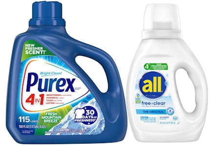 2 All + 1 Purex Items