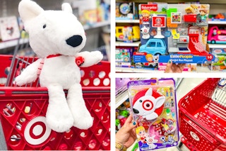 target edition toys, plush, little people, and polly pocket 