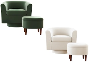 Mercer41 Chair and Ottoman Set