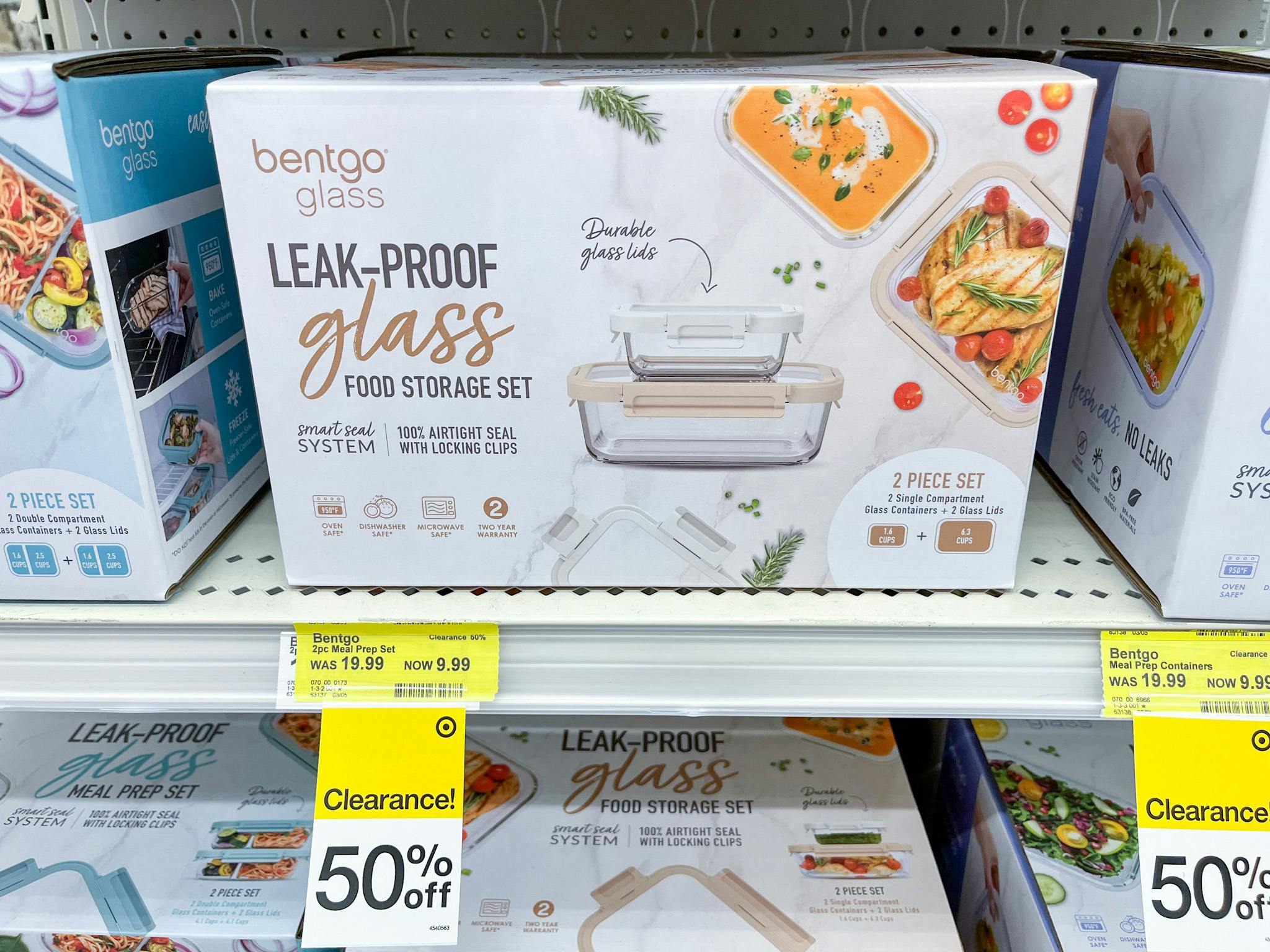 Bentgo Meal Prep Glass Set