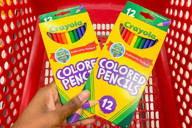 Crayola Colored Pencils and Markers, Only $0.94 at Target card image