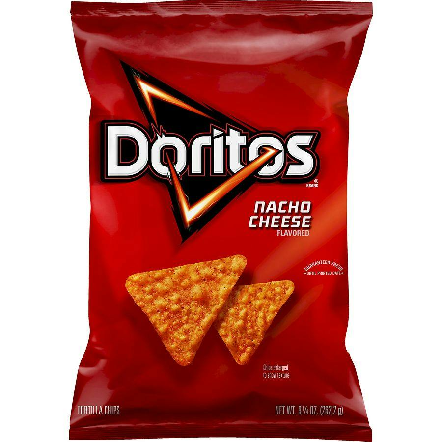 2 Doritos Tortilla Chips Bags