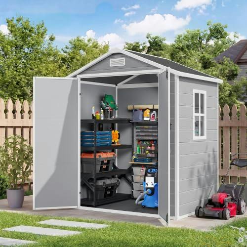 Outdoor Resin Storage Shed