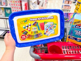 crayola art & craft tub at target