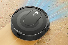 This $200 Robot Vacuum and Mop Combo Is Now $65 With Amazon Discounts card image