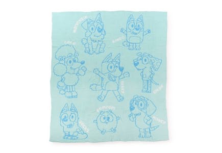 Bluey Feather Touch Blanket