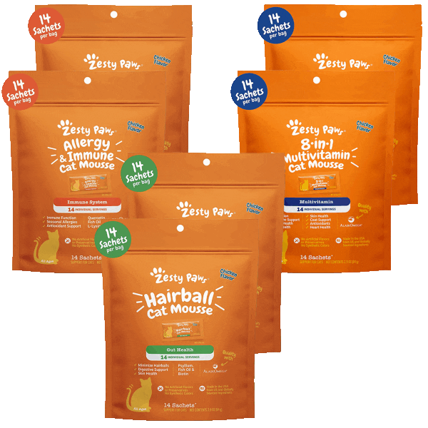 Zesty Paws Cat Mousse 6-Pack
