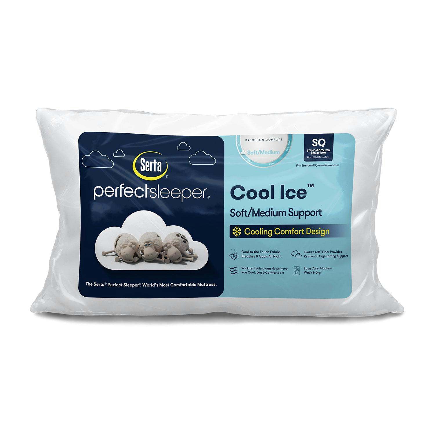 3 Serta Cool Ice Pillows