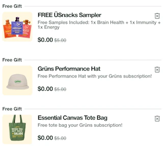 free gifts