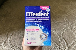 Efferdent 126-Count Retainer Cleaning Tablets, as Low as $2.87 on Amazon card image