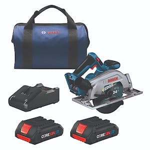 Bosch 18V Circular Saw Kit w/ 2 Batteries
