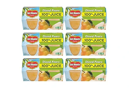 Del Monte Fruit Cup Snacks 6-Pack