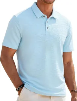 Men's Knit Polo Shirt