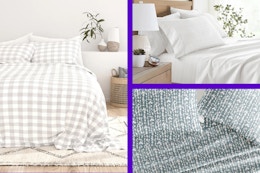 Bestselling Patterned Sheets, as Low as $25 at Linens & Hutch (Reg. $90) card image