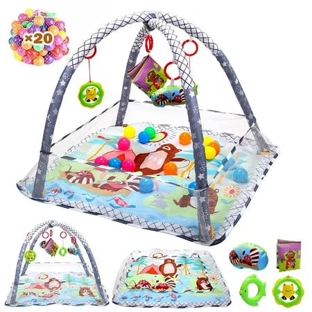 4-in-1 Baby Activity Play Mat