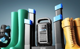 a boot dryer next to boots