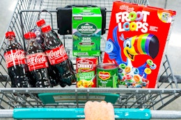 fred meyer matchup groceries in shopping cart