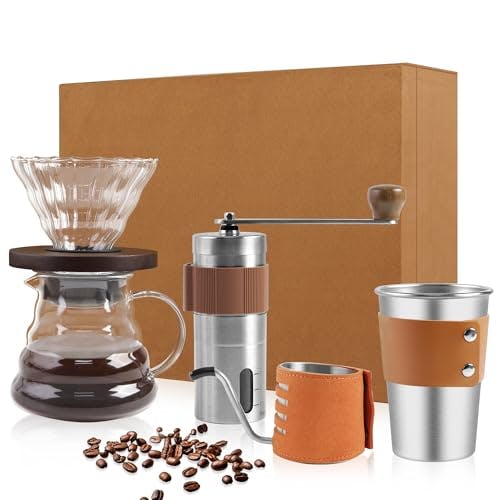 Pour Over Coffee Maker Set