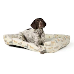 Dog Print Cuddler Dog Bed
