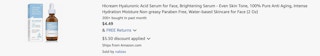 Amazon Hyaluronic Acid Serum 2026 2