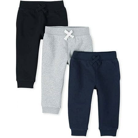 Children's Place Toddler Joggers 3-Pack