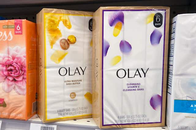 Olay Beauty Bar 6-Packs, Only $2.79 at Walgreens (Reg. $10.99) card image