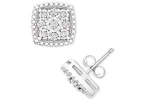 Diamond Stud Earrings