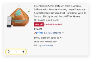 Essential Oil Scent Diffuser