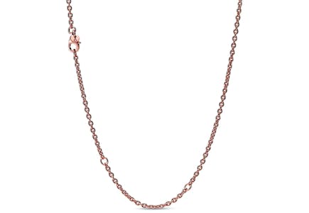 Pandora Moments Rose Gold Necklace