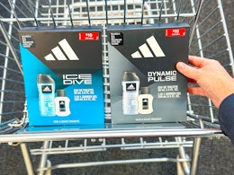 two adidas gift sets in cart