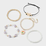 Kids' Art Class Charm Bracelet 5-Pack