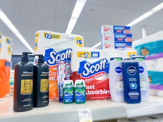 nivea tresemme crest oral-b complete home scott products on walgreens shelf