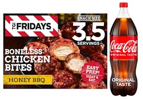 2 TGI Friday's + 1 Coca-Cola