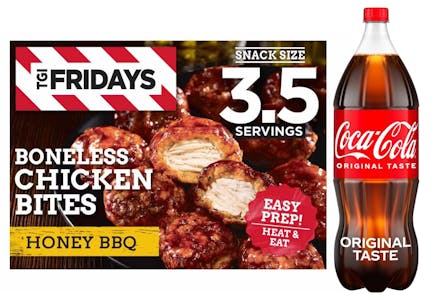 2 TGI Friday's + 1 Coca-Cola