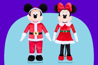 Lowe's Mickey and Minnie Mouse Christmas animatronics