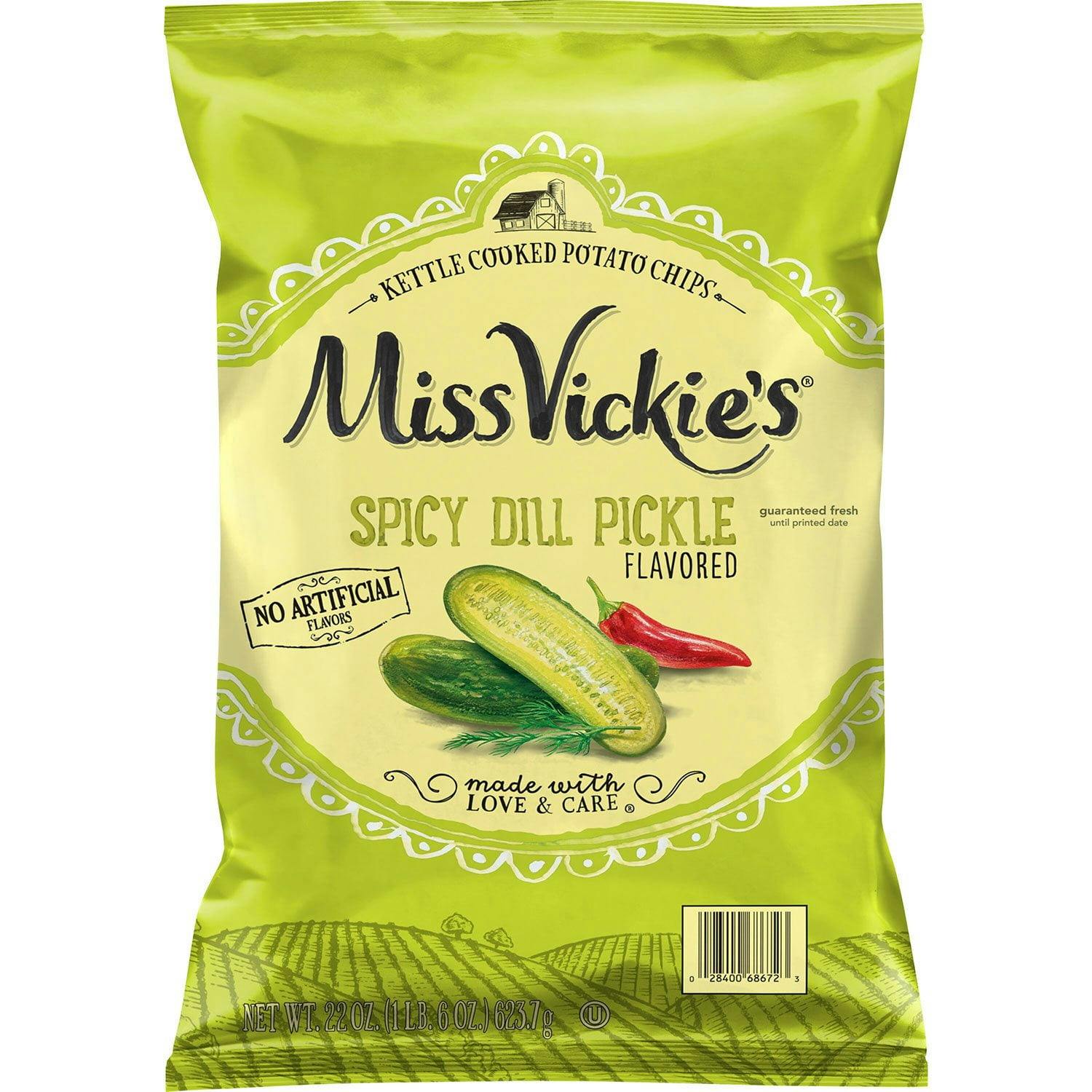Miss Vickie's Potato Chips Bag