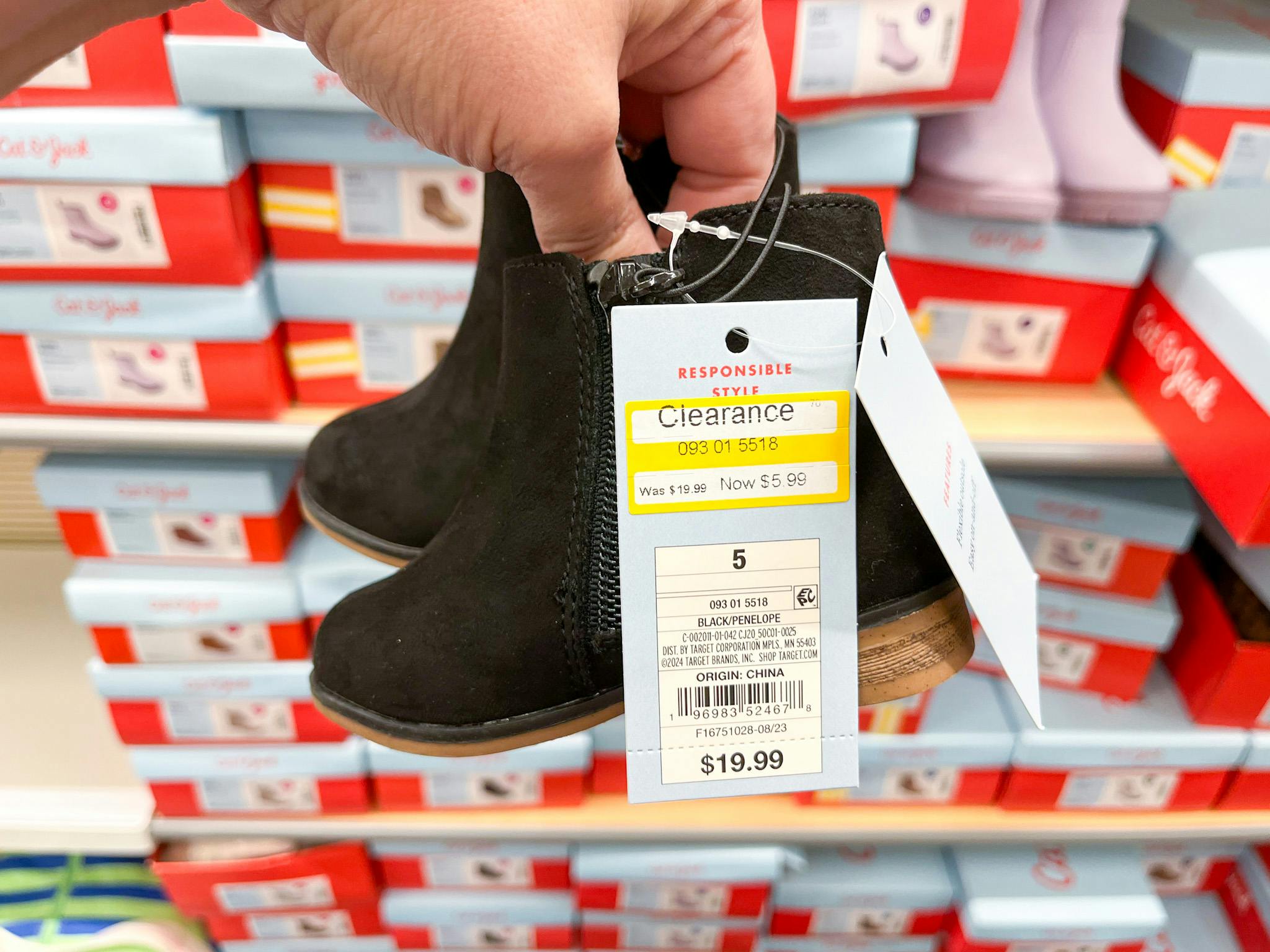 Cat & Jack Toddler Booties