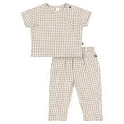 Baby Button Top and Pant Set